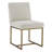 19'' H Linen Upholstered Side Chair