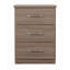 Table de chevet 3 tiroirs Seniz -314937020