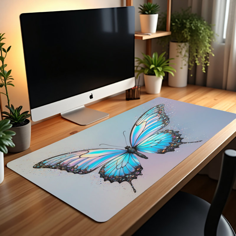Polyester Desk Pad, 31.5x15.5