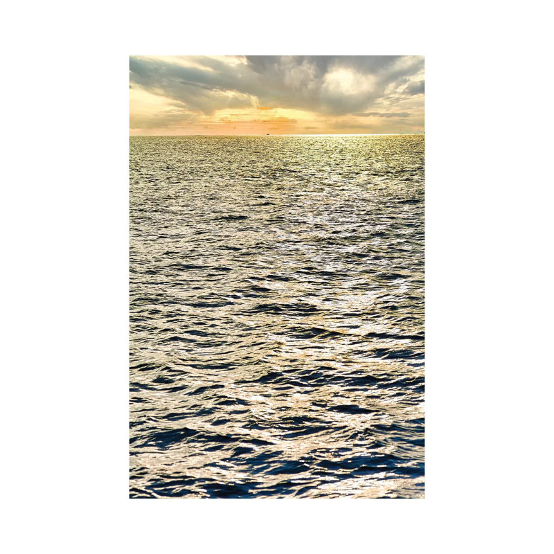 Sunset Waters by Mark Paulda - Print on Canvas, 30.48cm H x 20.32cm W x 1.91cm D, Wrapped Canvas