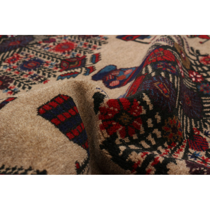 Tapis taupe Rare War 3 pi 1 po x 4 pi 7 po