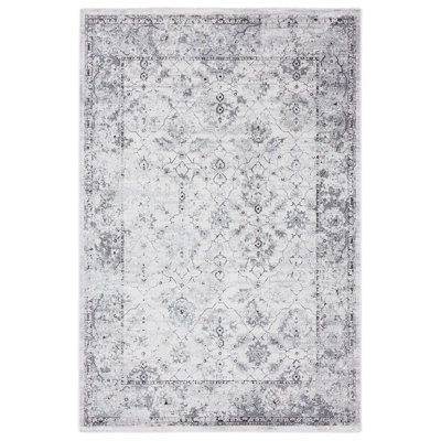 Tapis floral en polypropylène tissé à la machine Brittainey