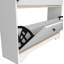 Range-chaussures, une tablette ouverte, deux armoires extensibles-93836556