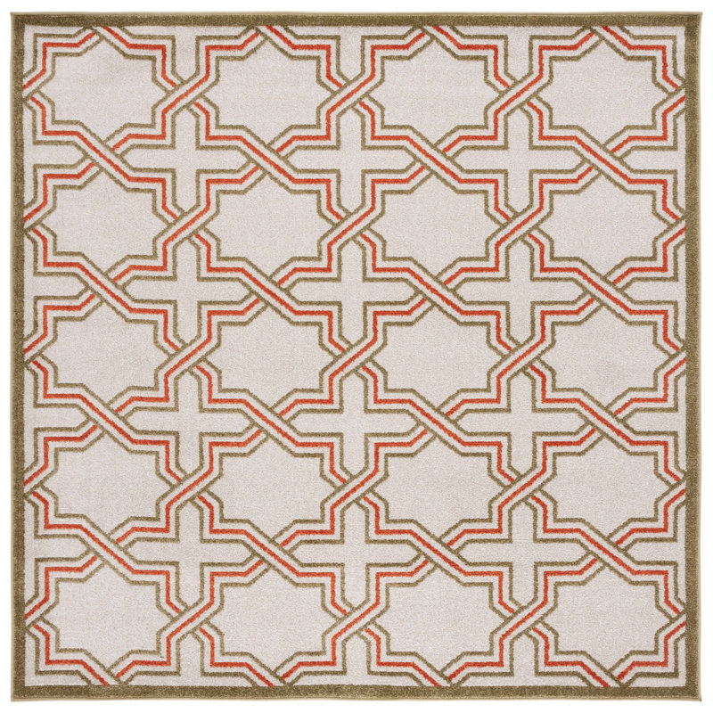 Thornbury Performance Geometric Rug, Square 7'