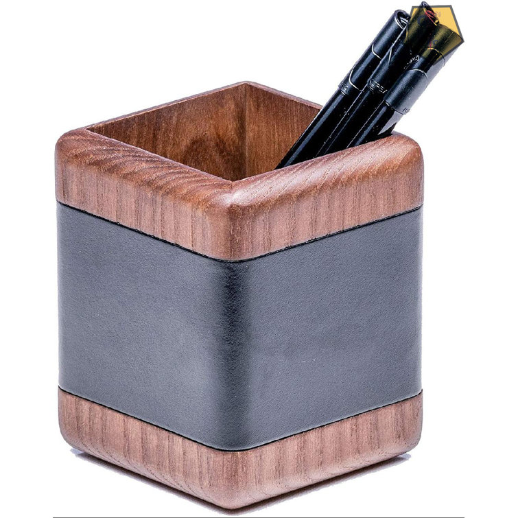 Wood Pen Holder