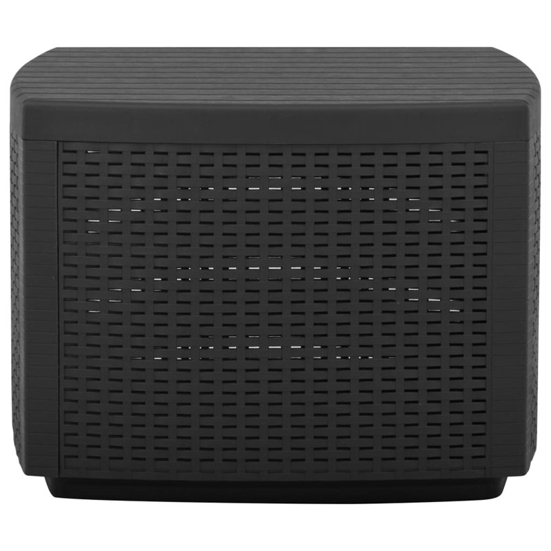 Plastic Coffee Table, Black