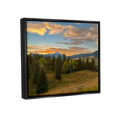 «Montana Sunset Forest Clearing Floater» par Emily Navas