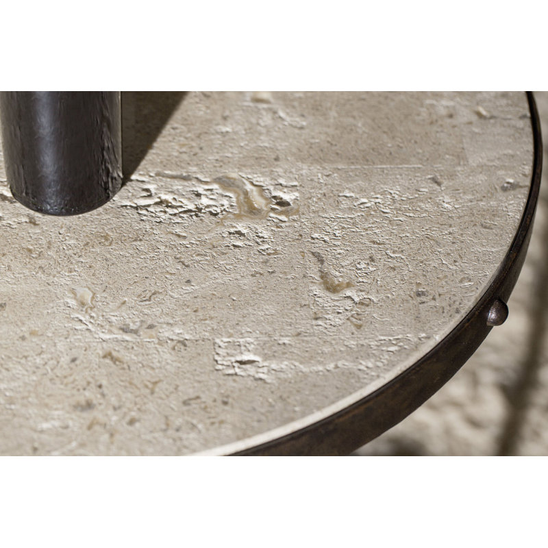 Hill Country Marble Top End Table