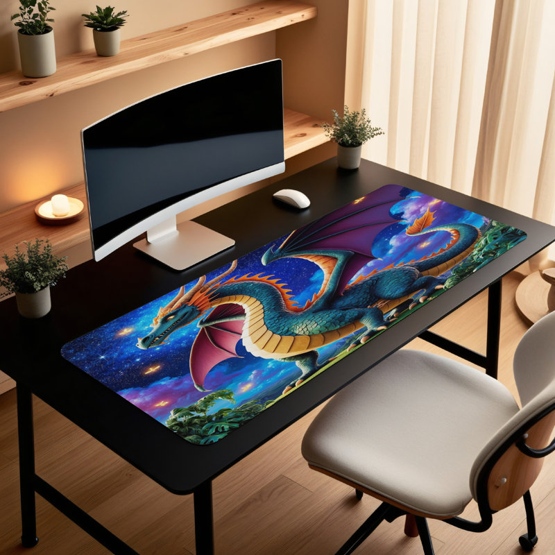Polyester Desk Pad, 23.6x13.8