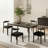 Solid Dining Chairs Set Of 4