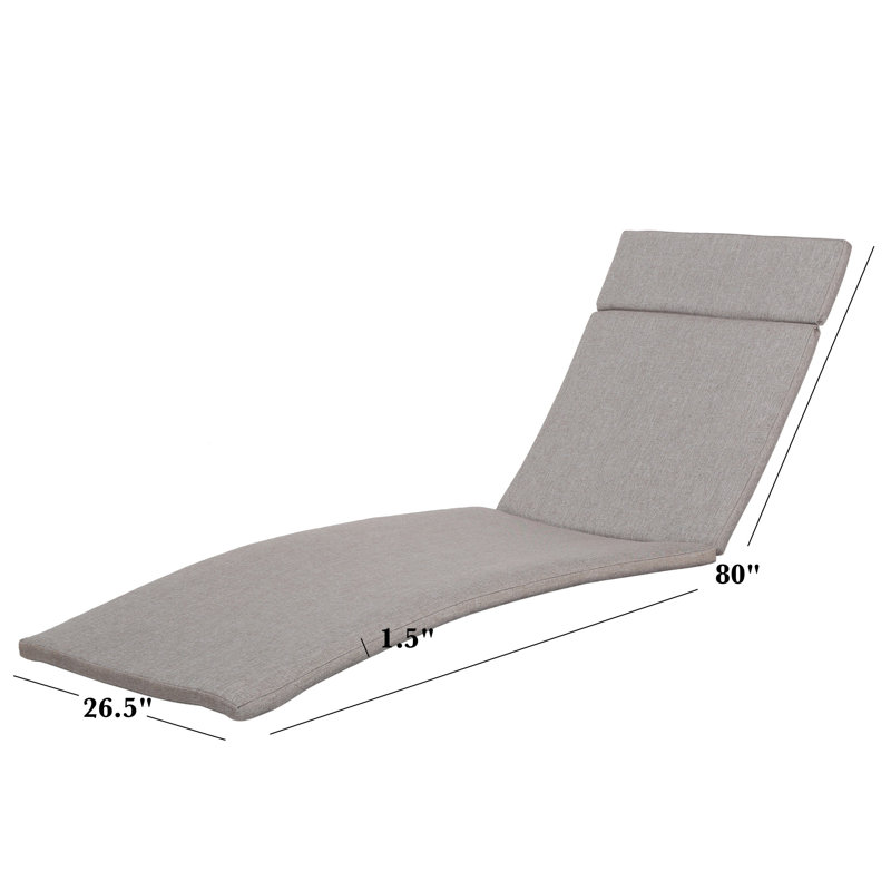 Coussin de dossier d'extérieur, Gris anthracite, 1