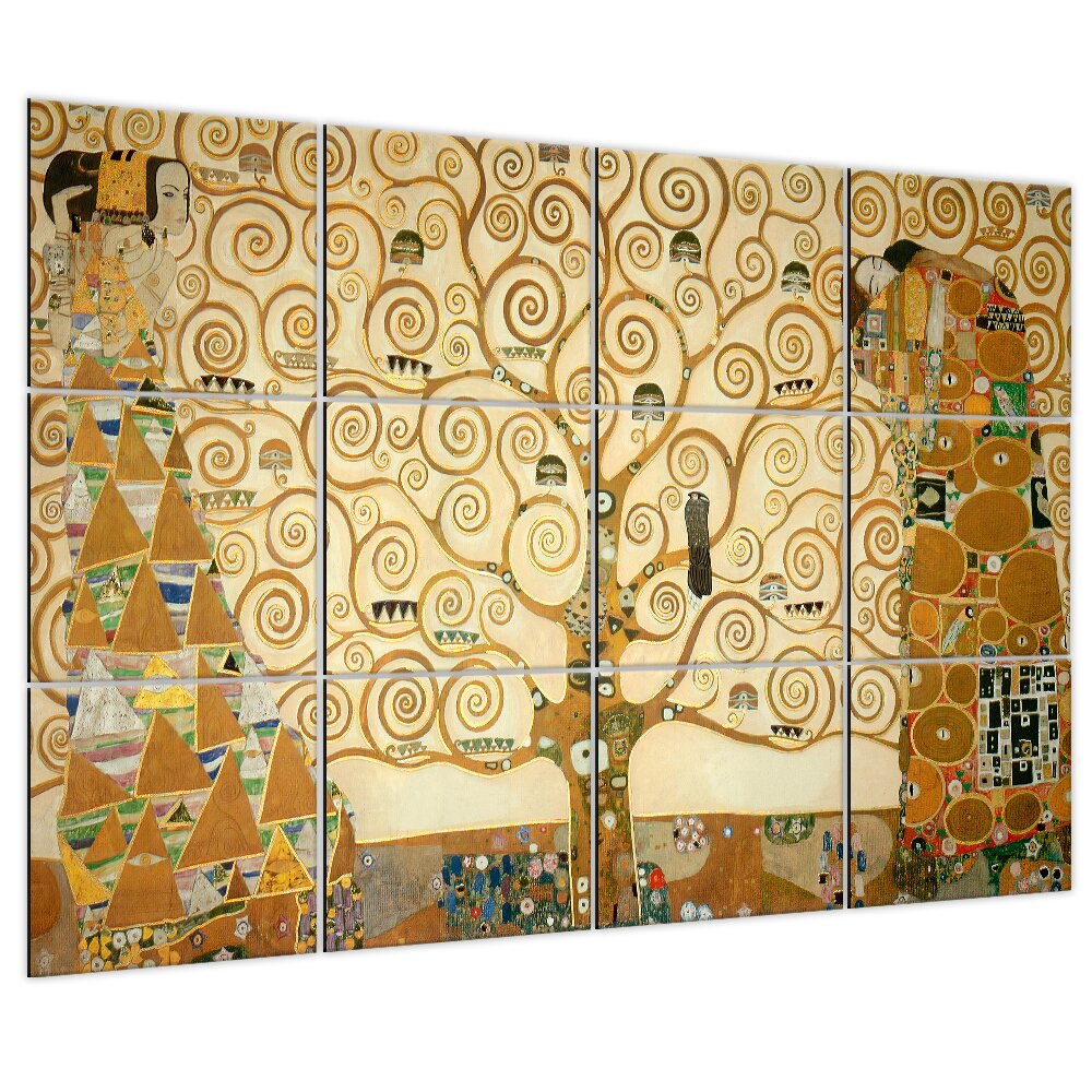 12-tlg. Wandbilder-Set The Tree Of Life von Gustav Klimt