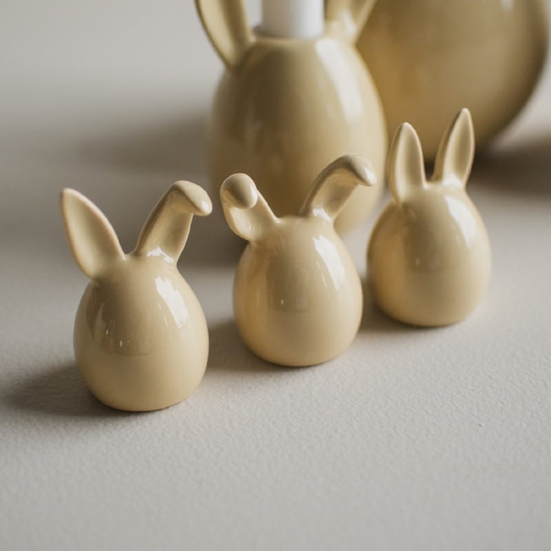 Triplets (paquet de 3) - jaune brillant, Jaune