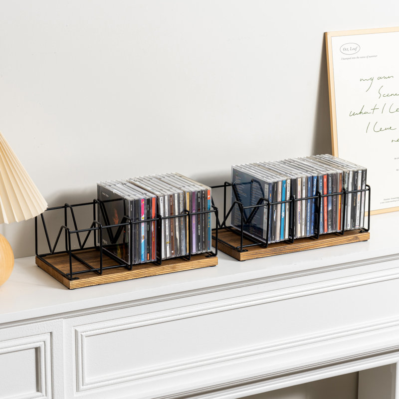Ensemble de rangement pour CD 2 pièces
