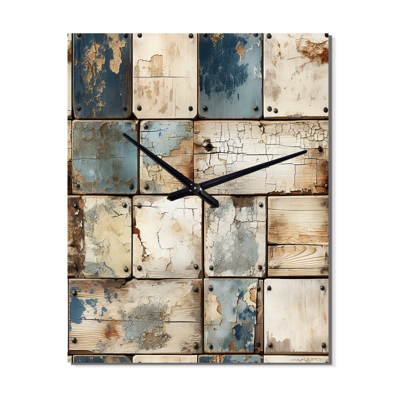 Jaquay - Horloge murale abstraite, Grand