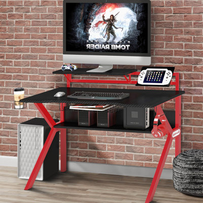 Bureau de jeu ergonomique enduit de PVC