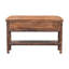 Faux Leather Upholstered Storage Bench