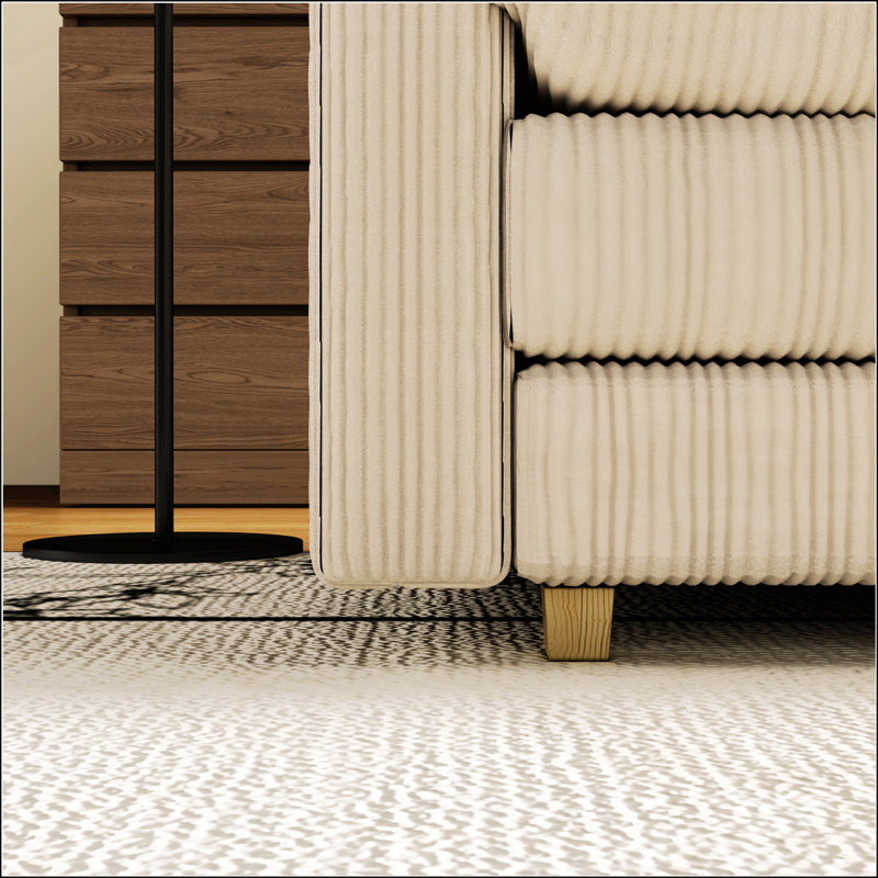 Modular Sectional Sofa, Beige