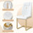 5 - Piece Pedestal Dining Set-1888495623-1888495622