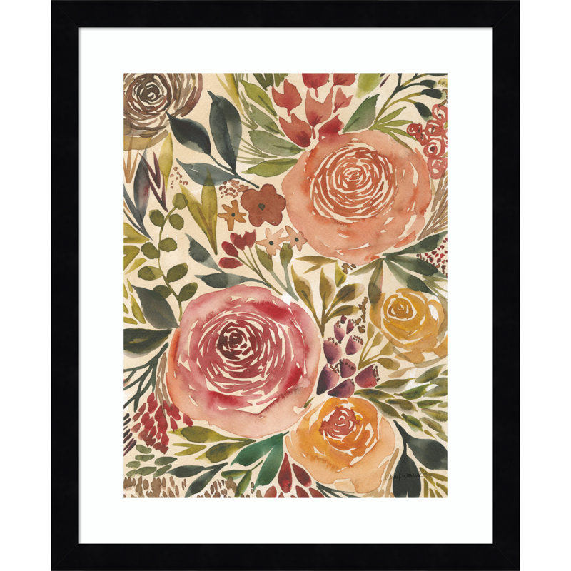 «Alpena Antique Garden IV» par Cheryl Warrick - reproduction encadrée, Noir, H 13 po x l 11 po x P 1 po