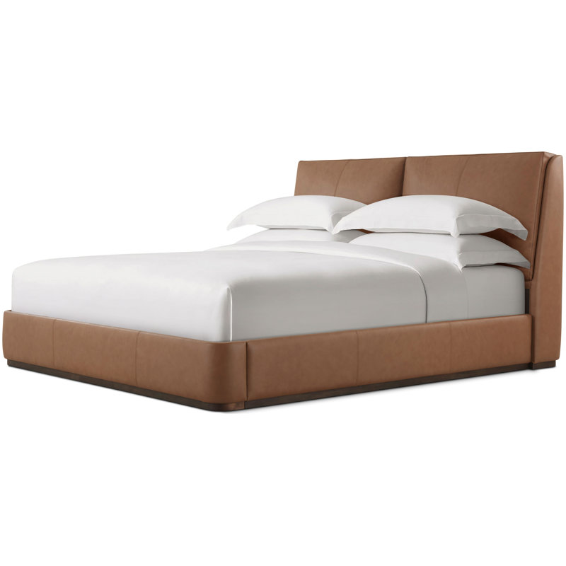 Vienna Upholstered Bed, Brown, King