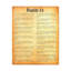 Psaume 34, art textuel sur toile tendue