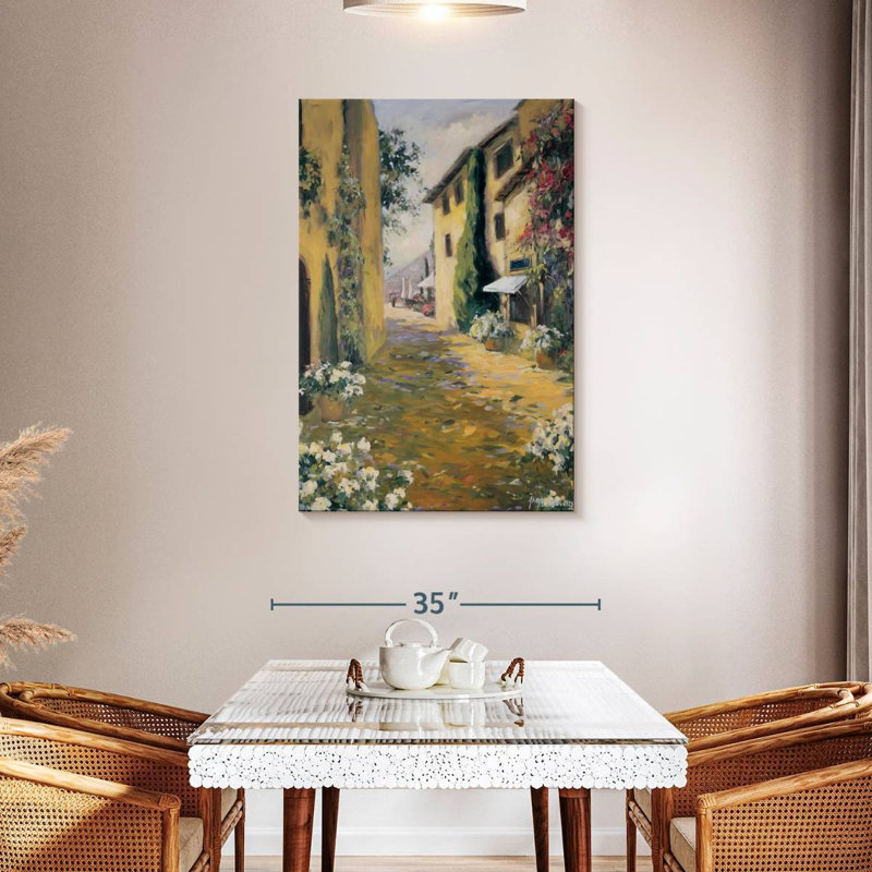Aime Italian Villa I, 45" H x 30" W