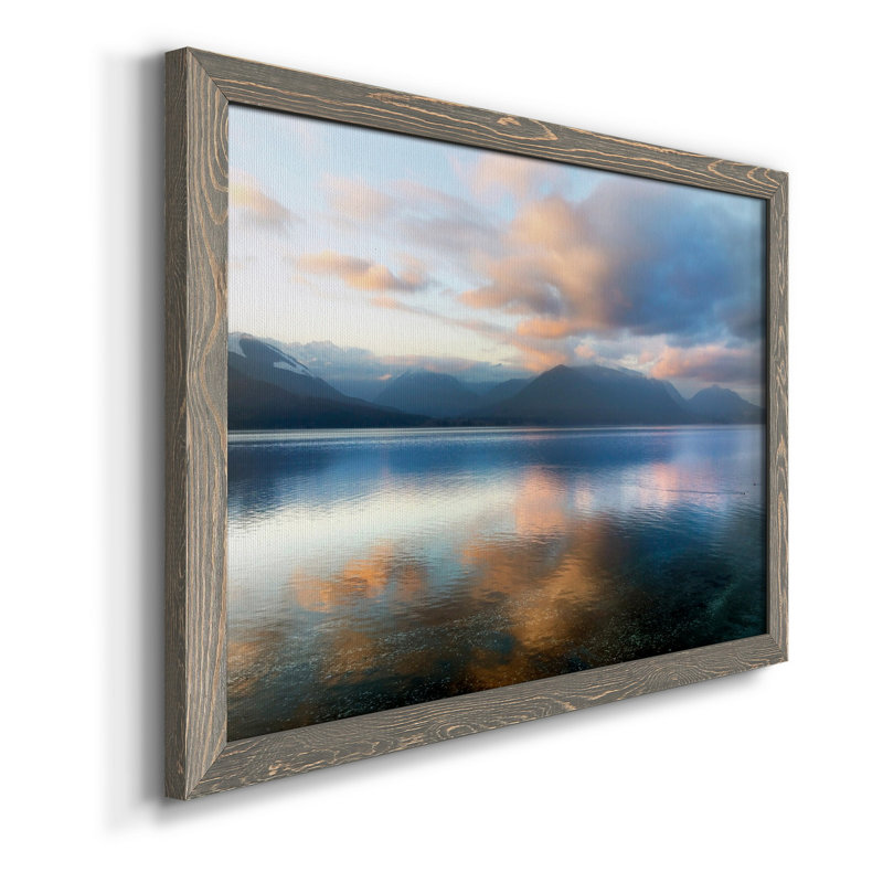 Magic Hour - photographie sur toile avec cadre photo, H 24 po x l 18 po x P 1,5 po, Gris