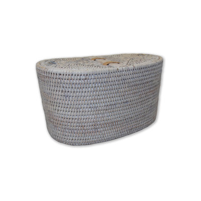 Couvre-boîte à mouchoirs en rotin Esmeray