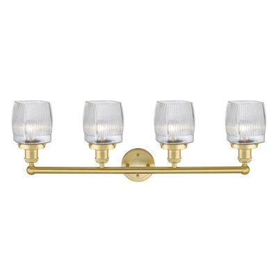 Éclairage pour meuble-lavabo à 4 lumières à intensité variable Keenan