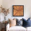 Handmade Wall Decor on Solid Wood