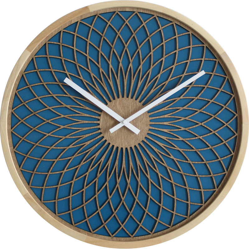Stella Wood Wall Clock