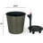 10.2" Self-Watering Planter - Grey, For Bewitching Outdoor Gardens Grey Fascinative-1794372519