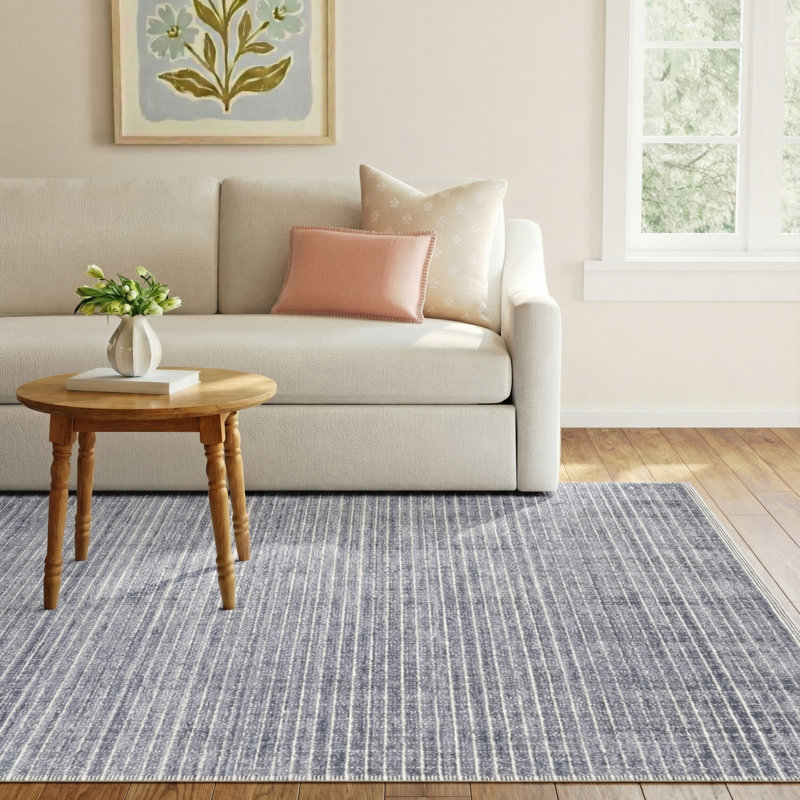 Shenade Geometric Indoor Rug, Rectangle 5'6" x 8'6"