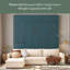Grand lit escamotable mural avec canapé et tablettes-1185375058