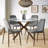 Kinnith Round 4-Person Glass Top Pedestal Dining Set -94350943