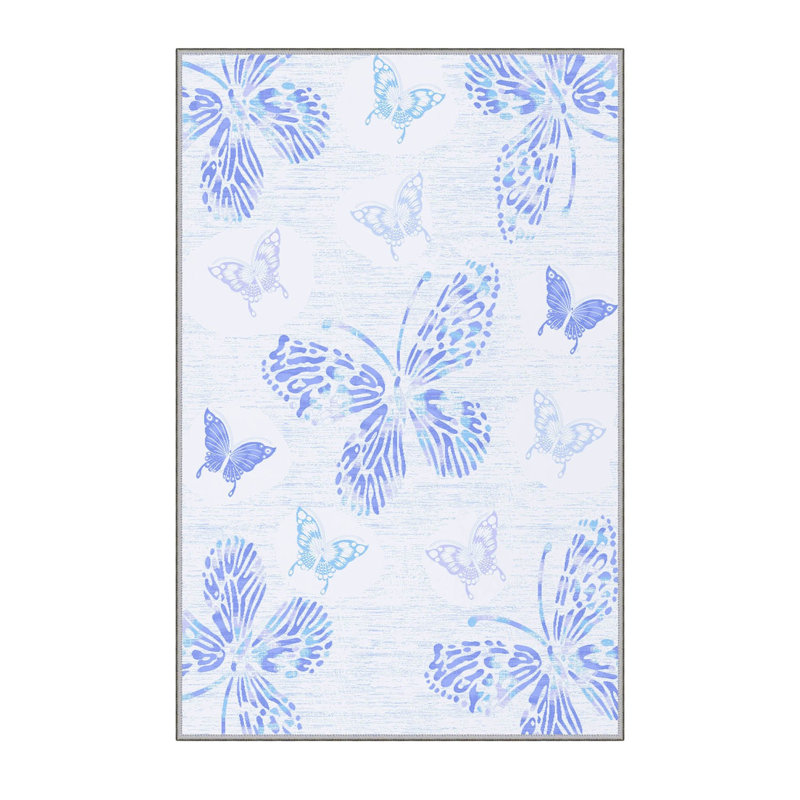 Premium 3D Printed Area Rug, 1% Polyester, Antibacterial, Non-Slip PVC Felt Bottom | 8 mm Pile Height, Machine Washable, Durable & Stylish for Living Room, Bedroom, & Home Décor
