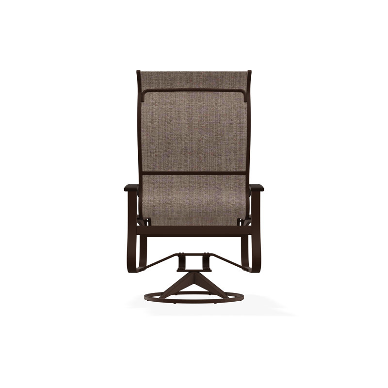 Belle Isle Outdoor Dining Chair, Kona, Augustine Fennel Sunbrella®
