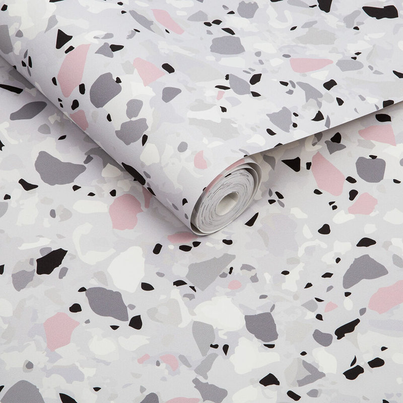 Terrazzo Abstract Wallpaper Double Roll