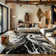 Galaxy Series Abrstract Black/Gray/Ivory/Beige Area Rug