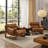 Set Of 2 Ash Wood Leisure Accent Chair-1172535196