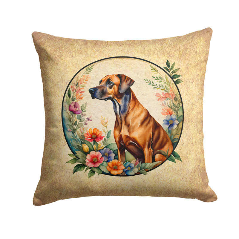 Outdoor Throw Pillow, 18" H x 18" W x 4" D