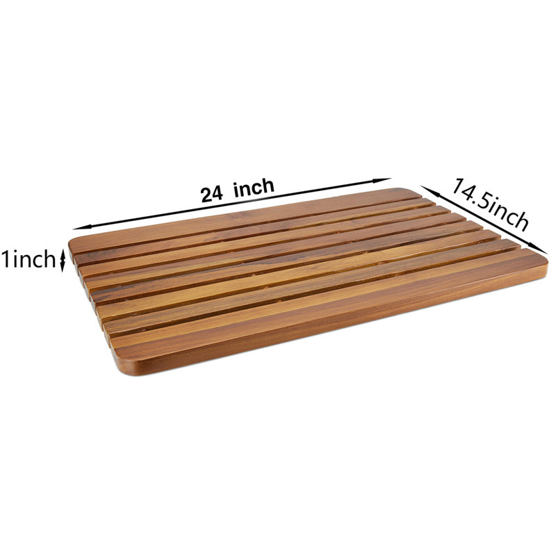 Teak Shower Mat