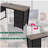 47.3"office desk with power outlet,3drawers and Side Pocket, Easy to Assemble,Frame stability Reversible for Home Office Study-1289302025-1289302070