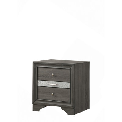 Table de chevet 2 tiroirs Eternity
