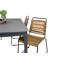 Akuji 4 - Person Acacia Extendable Rectangular Patio Dining Set
