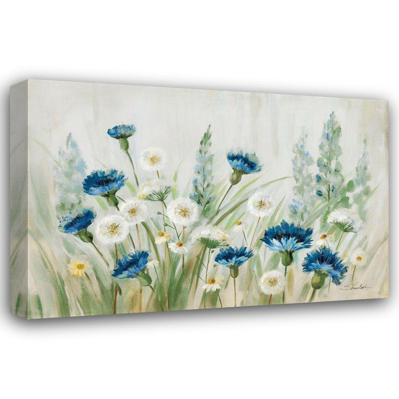 Art Direct Vassileva, Silvia, reproduction d'art sur toile, Fleurs des Champs, H 28 po x l 40 po