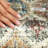 Machine  Washable Vintage Rug Non Slip Non Shedding Low Pile Rug Soft Floral Distressed Throw Floor Cover Foldable Indoor Carpet for Living Room Dining Room Bedroom Playroom Nursery-1265730116-1265730113