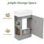 Ensemble de meuble-lavabo simple 19 po Abhijith-592775793