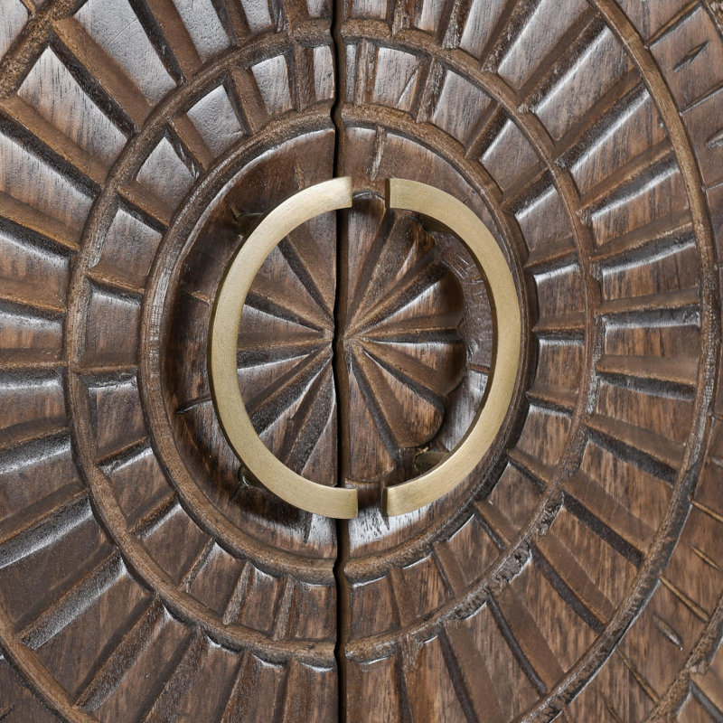 Viva Solid Wood, Solid Wood/Dark Brown
